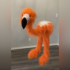 Sunny & Co Toys 2006 Marionette Puppet 38 in. Orange Flamingo Bird